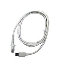 Datalogic USB kabel, 2 meter, recht, TPUW, kleur wit