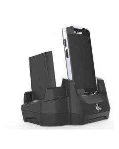 Zebra Single slot cradle, 1x PDA, 1x batterij, USB / Ethernet, voor TC51, TC52, TC56, TC57, incl. voeding en DC kabel, excl. Netsnoer