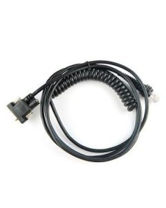 Zebra RS-232 kabel, 2.7 m, Gekruld, Voedingsconnector, TxD on PIN 2, R02, Excl. Voeding